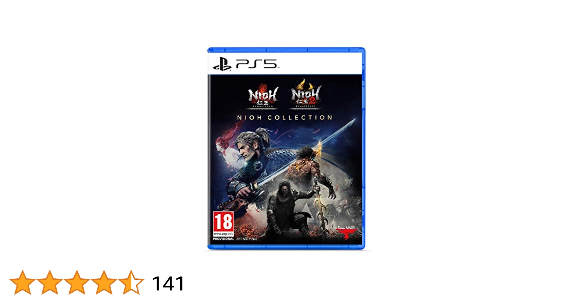 Koei Tecmo Games - 仁王 Collection PS5 仁王Collection (日语, 韩语, 简体中文, 繁体中文, 英语)